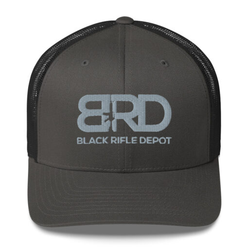 BRD Trucker Cap - Charcoal - Black Rifle Depot