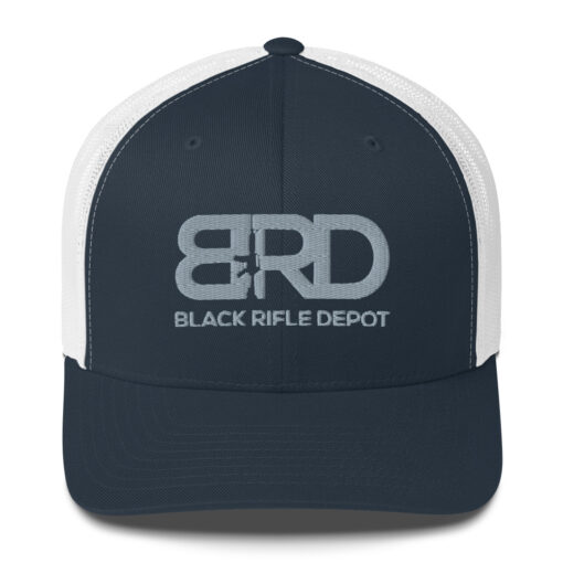 BRD Trucker Cap - Navy/ White - Black Rifle Depot
