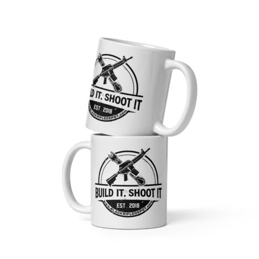 Build It, Shoot It Mug - 11 oz - Black Rifle Depot