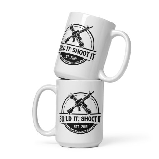 Build It, Shoot It Mug - 15 oz - Black Rifle Depot