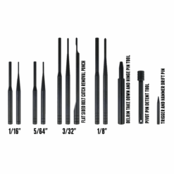 Obsidian Arms Complete AR-15 Armorer's Punch Set 12-Piece