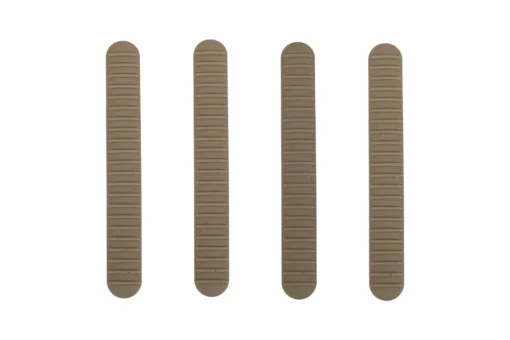 B5 Systems M-LOK Rail Covers - 4PK - FDE - Black Rifle Depot