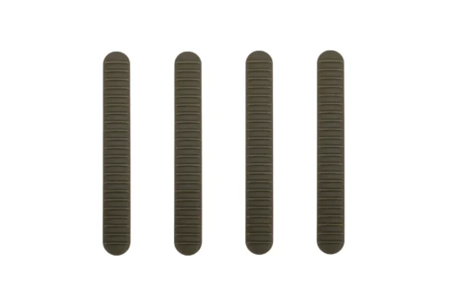 B5 Systems M-LOK Rail Covers - 4PK - OD Green - Black Rifle Depot