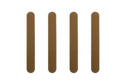 B5 Systems M-LOK Rail Covers - 4 Pack in Coyote Brown Color
