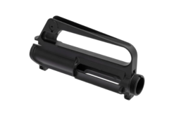 Luth-AR A1 stripped slick side AR-15 upper receiver with carry handle black anodized main view