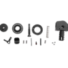 Luth-AR AR-15 A2 rear sight assembly kit with windage knob, elevation drum, springs and bearings for carry handle upper