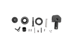 Luth-AR AR-15 A2 rear sight assembly kit with windage knob, elevation drum, springs and bearings for carry handle upper