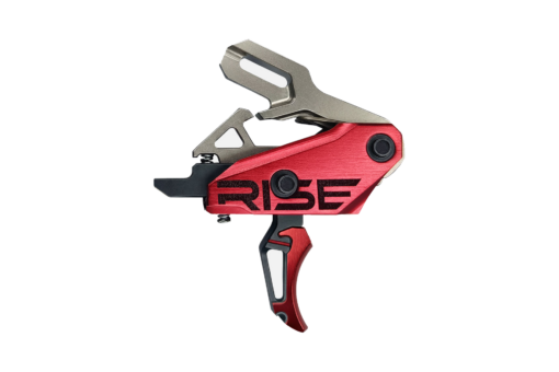 Rise Armament Rev 535 Slide and Snap AR-15 Drop-In Trigger - Black/Red - Black Rifle Depot