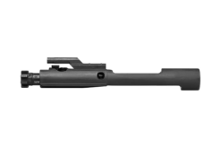 Aero Precision no-logo black nitride AR-15 BCG showing forward assist serrations and bolt