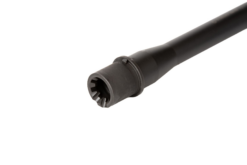 Close-up of barrel extension and feed ramp area on Ballistic Advantage 13.9