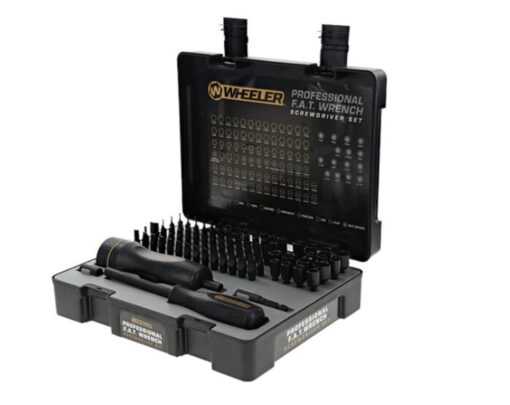 Wheeler 100 Piece Professional FAT Wrench Screwdriver Set - Black Rifle Depot