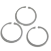 AR-15 bolt gas ring set with 3 replacement gas rings