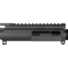 AR-15 minimalist billet upper receiver with slick-side black anodized finish