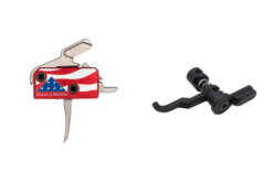 Atrius 3 Position Super Selector Safety and Rise Armament Patriot flat trigger bundle for AR-15 rifles