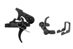 Atrius Development G-LEVER ambidextrous selector bundled with Geissele SSA-E two-stage AR-15 trigger
