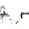 Dirty Bird curved nickel teflon trigger group bundled with black Radian Talon ambidextrous safety selector