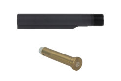 Vltor RE-A5 Grade B receiver extension with VLTOR A5 standard weight 5.3 ounce buffer for AR-15 recoil systems