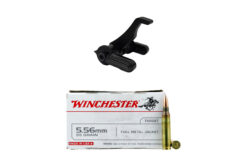 Winchester 5.56 NATO 1000 round ammo case bundled with Active Safety Designs ARC-Fire Trigger Kit V2