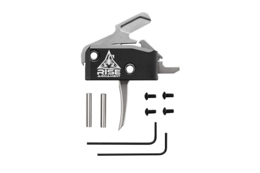 Rise Armament RA-434 High-Performance Drop-In Trigger - Silver - Black Rifle Depot