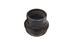 Big Hoss Machine black nitride extended suppressor mount compatible with Plan B ecosystem