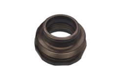 Big Hoss Machine flush suppressor mount in black nitride compatible with Plan B ecosystem