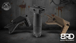 Best AR Front Grips in 2026: Vertical Grips vs Angled Grips vs. Hand Stops