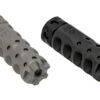 Precision Armament HYPERTAP Slim 7.62 muzzle brake with 5/8x24 threads in stainless or black finish