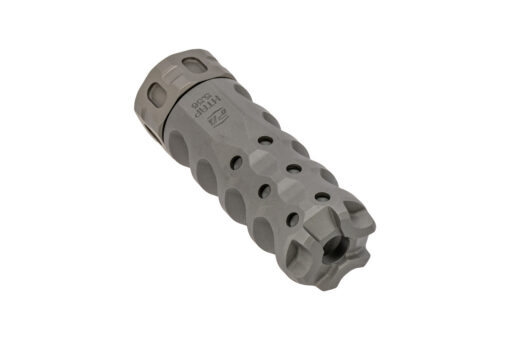 Precision Armament HYPERTAP Slim 7.62 Muzzle Brake - 5/8x24 - Stainless - Black Rifle Depot