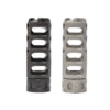 Precision Armament HYPERTAP Slim 7.62 muzzle brake with 1/2x28 threads in black or stainless finishes