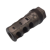 Big Hoss Machine black nitride triple port brake compatible with Plan B ecosystem in multiple thread options