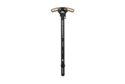 Breek Arms Warhammer MOD2 ambi charging handle for AR-10 rifles with standard latch and gas-reducing design