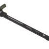 Breek Arms Warhammer MOD2 ambi charging handle for AR-10 rifles with standard latch and gas-reducing design with green latch