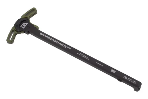 Breek Arms Warhammer RGREEN MOD2 Ambi Charging Handle AR-10 Standard Latch - Black Rifle Depot