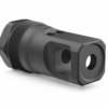 Breek Arms Plan B Echo single-port .223 5.56 muzzle brake with 1/2x28 threads and nitride finish