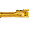 Faxon Firearms TiN M16 bolt carrier group with gold PVD finish and nitrided components