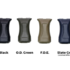 Slate Black Industries M-LOK Vertical Grip in Black, FDE, OD Green, and Slate Grey