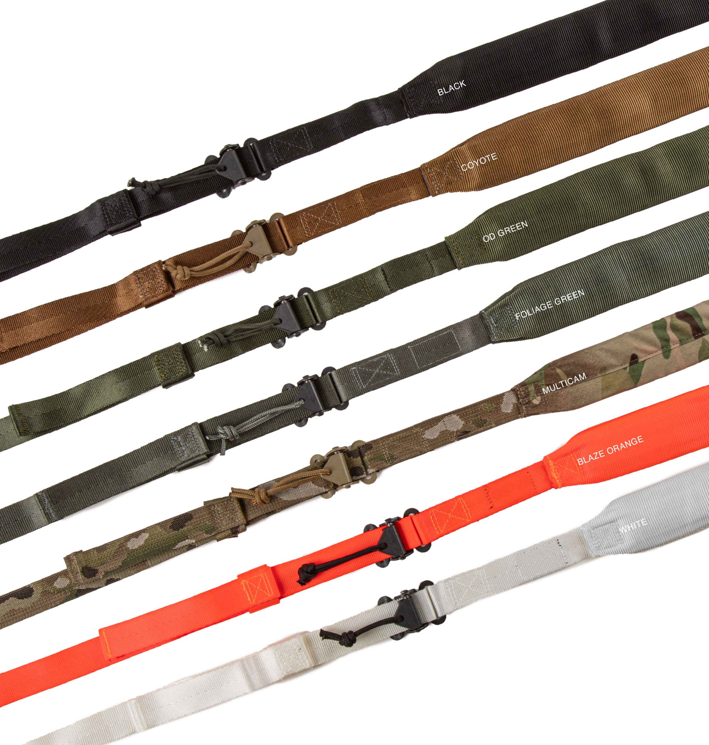 viking-tactics-vtac-wide-padded-sling_2 Viking Tactics VTAC wide padded two-point sling with quick adjust buckle and padded center section, available colors shown