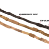 VTAC Wide Padded Sling Upgrade with rubber pull tab, metal hardware, and padded quick-adjust design, available colors pictured