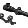 Vortex Crossfire II 1-4x24 V-Brite MOA LPVO rifle scope with Vortex Sport 1-inch cantilever mount