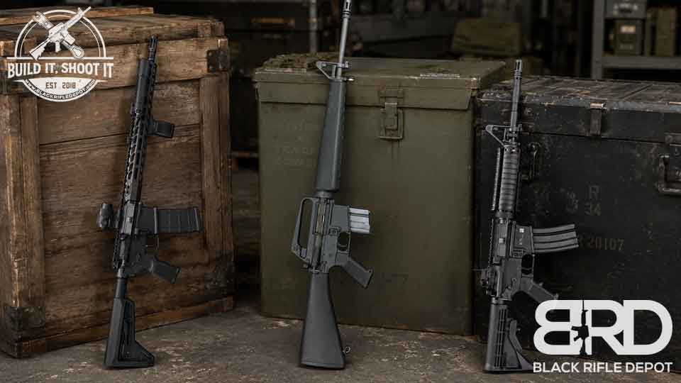 AR-15 vs. M16 vs. M4: What Are the Key Differences?