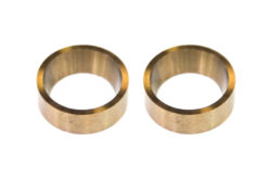 Q Taper Adapter in 1/2x28 and 5/8x24 options for converting tapered muzzle shoulders to a traditional 90-degree shoulder