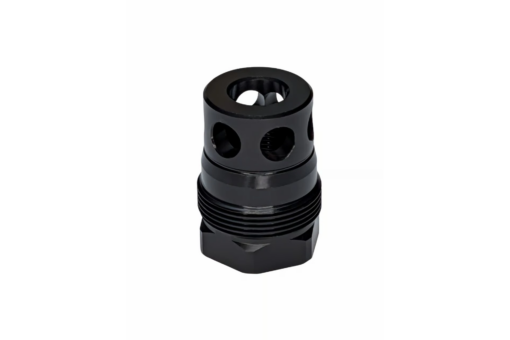 Comstock Armory Recessed Micro 9mm Muzzle Brake - 1/2x28 - Black Rifle Depot