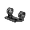 Unity Tactical FAST LPVO 30mm black scope mount with 2.05-inch optical centerline and 3-bolt Picatinny clamp