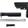 SB Tactical SBA6 black pistol brace bundled with BRD mil-spec carbine buffer kit for AR-15 pistol builds