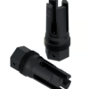 Comstock Armory 4-prong 22 caliber 1/2x28 flash hider with Plan-B suppressor mount interface