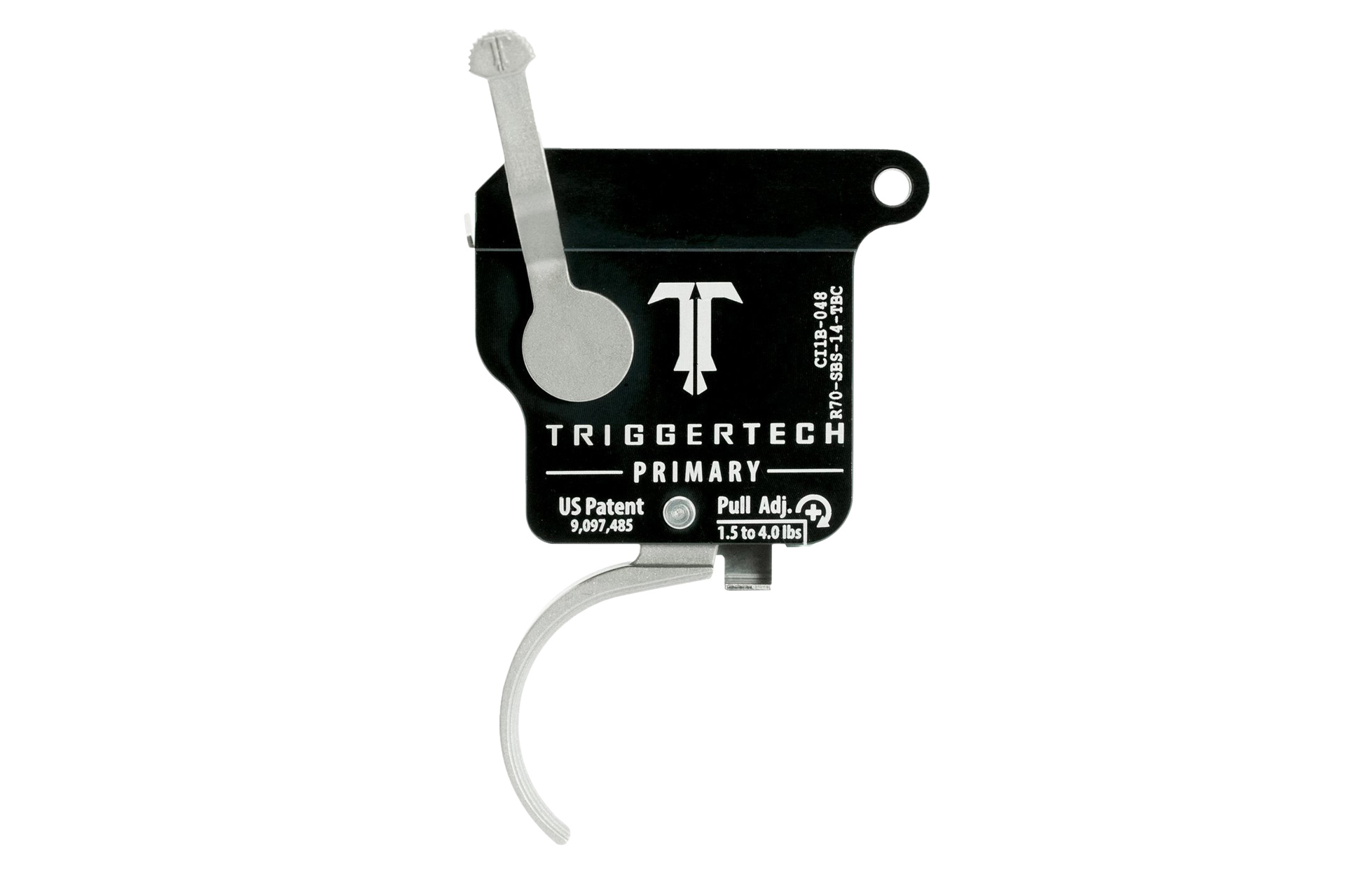 37261---R7O-SBS-14-TBC TriggerTech Remington 700 Primary right-hand single-stage trigger with Traditional Curved lever and adjustable 1.5-4.0 lb pull