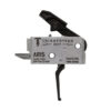 TriggerTech AR15 Two-Stage Duty Trigger with flat black lever and fixed 3.5 lb pull