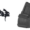 Partisan Disruptor black AR-15 forced reset trigger bundled with Magpul PMAG D-60 60-round drum magazine