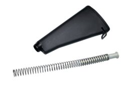 CMMG AR-15 A1 fixed stock kit with rifle-length receiver extension, buffer, and action spring