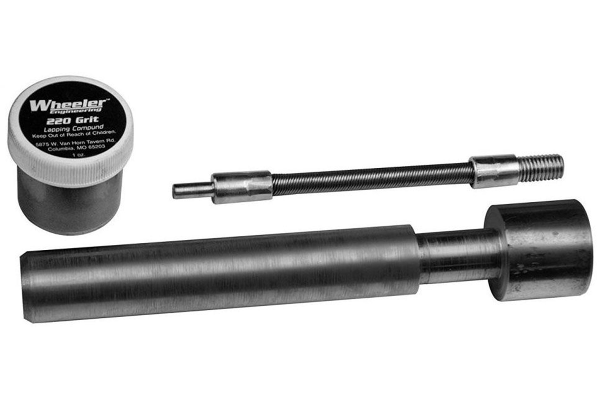 wheeler-delta-series-ar-lr-10-variant-receiver-lapping-tool Wheeler AR LR10 variant receiver lapping tool with flexible driver shaft and 220 grit lapping compound